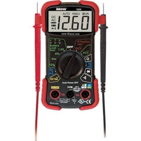 INNOVA ELECTRONICS $Auto Ranging DMM (10MegOhm)/UL EQ3320